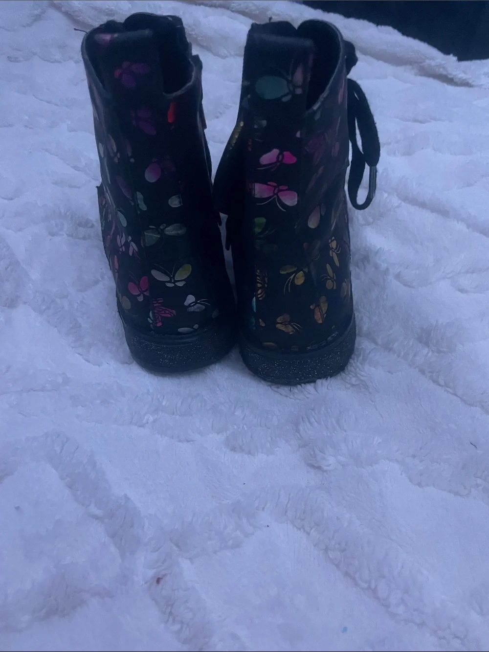 Colorful butterfly boots🦋!